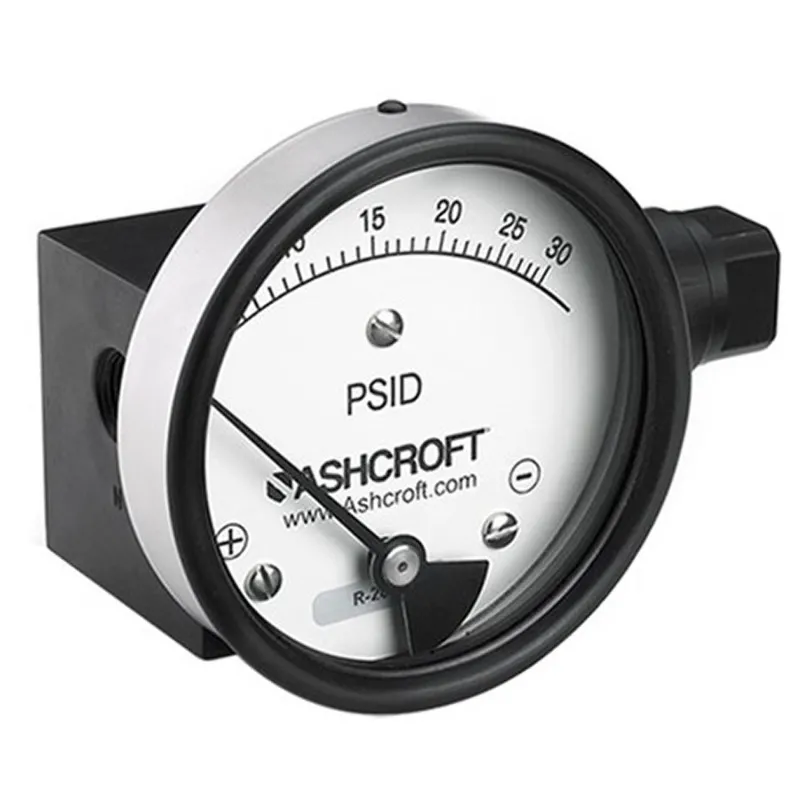 Ashcroft 1131 [251131] Differential Pressure Gauge, 1/4 NPT Female,  2.5in Dial Size