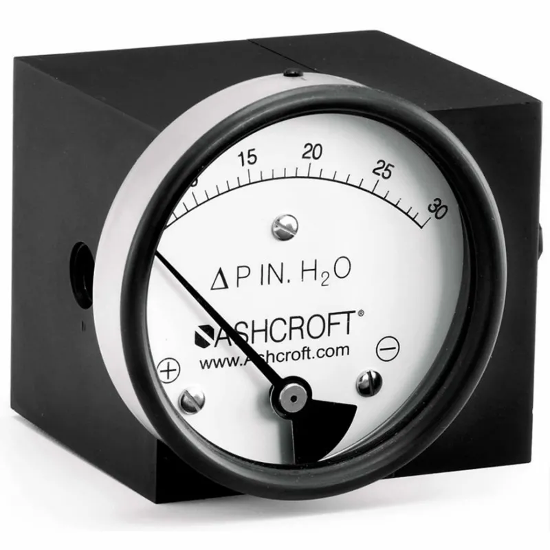 Ashcroft 1133 [351133] Differential Pressure Gauge, 1/4 NPT Female,  3.5in Dial Size