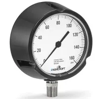 Ashcroft 1290 [451290] Direct Drive Gauge, 4.5 Inch Dial Size