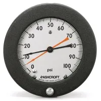 Ashcroft 1339 [451339] Duplex Pressure Gauge 4.5 In Dial Size