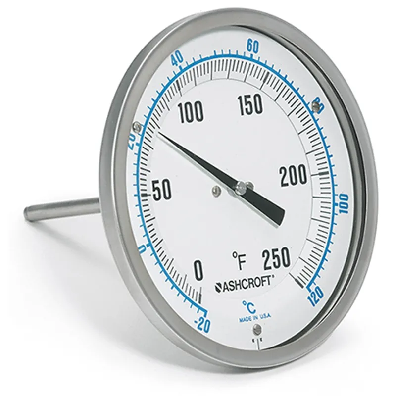 Ashcroft CI [20CI] Bimetal Thermometer, 2 Inch Dial Size