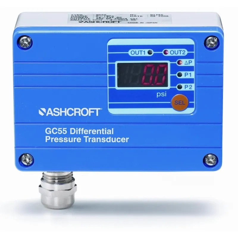 Ashcroft GC55 Wet/Wet Differential Pressure Transducer