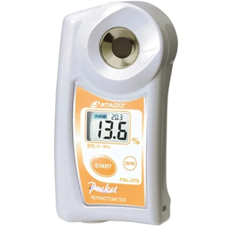 Atago PAL-27S [4427] Hand-held "Pocket" Soy Milk Refractometer 0.0 to 20.0 %