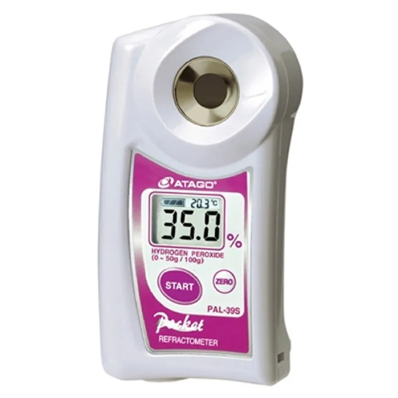 Atago PAL-39S [4439] Hand-Held "Pocket" Hydrogen Peroxide Refractometer 0.0 to 50.0%