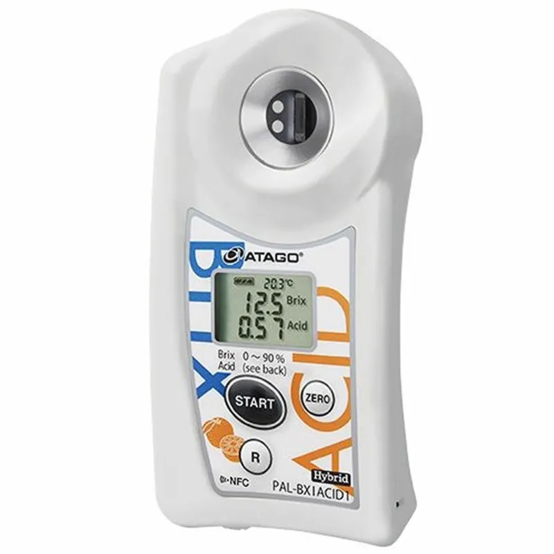 Atago PAL-BX/ACID1 [7101] Pocket Brix-Acidity Meter Citrus Master Kit, 0 to 60% Brix Scale Range, 0.1 to 4% Acid Range