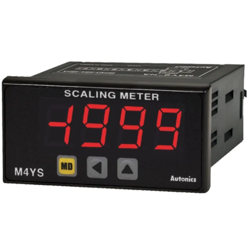 Autonics M4 [M4YS] Loop-Powered Digital Scaling Meter, 72 mm (wide) x 36 mm (high) 