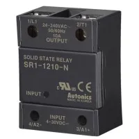 Autonics SR1 [SR1-12] Single Phase Solid State Relay, 4 to 30 VDC, 24 to 240 VAC