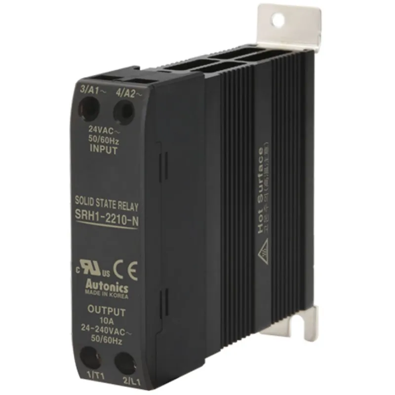 Autonics SRH1 [SRH1-2210-N] Solid State Relay, 24 VAC, 24 to 240 VAC