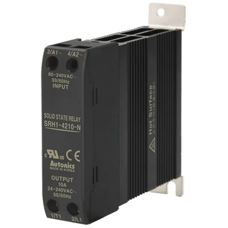 Autonics SRH1 [SRH1-4210-N] Solid State Relay,  90 to 240 VAC, 24 to 240 VAC