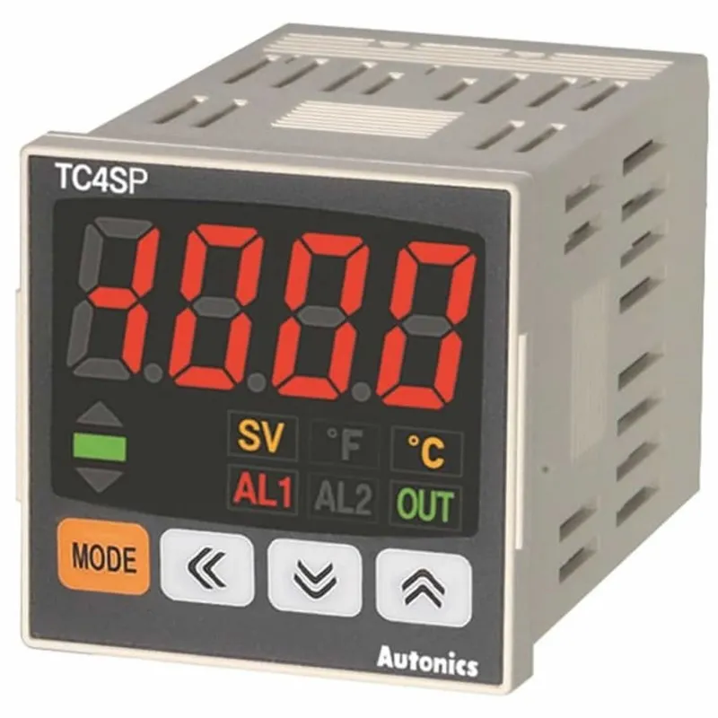 Autonics TC [TC4SP]  PID Temperature Controller w/ 1/16 DIN (48x48 mm), 11-pin plug
