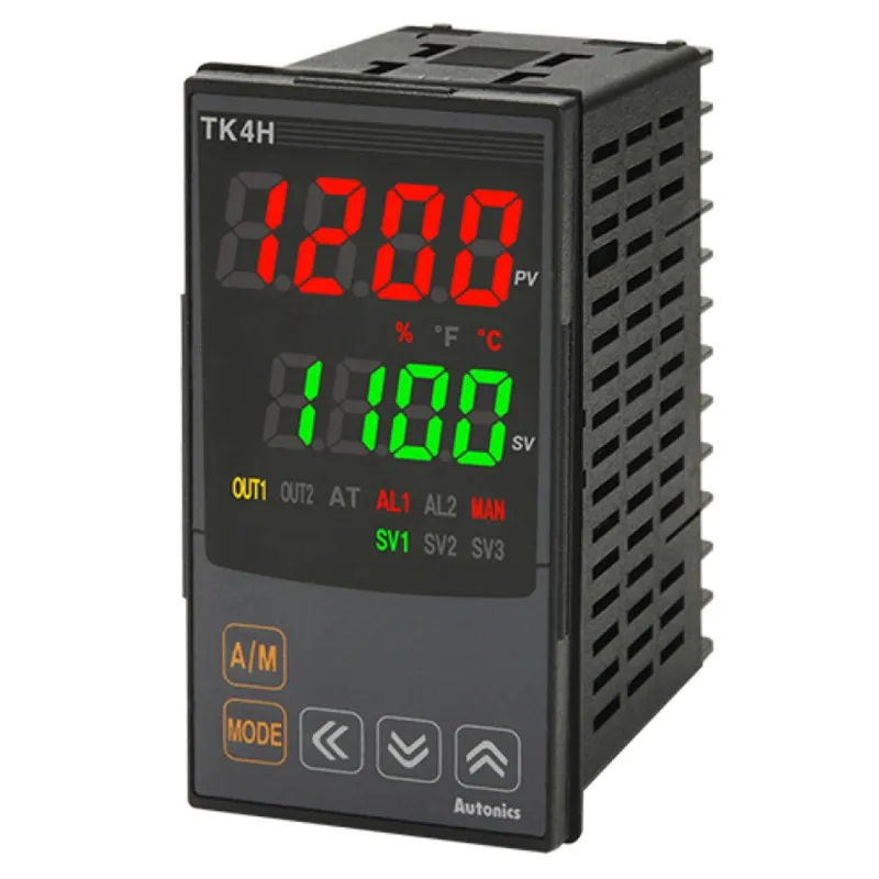 Autonics TK [TK4H] Temperature Controller 1/8 DIN vertical (48mm x 96mm)