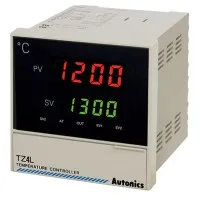 Autonics TZ4L [TZ4L-24C] PID Temperature Controller, 1/4 DIN, Digital, Current Output, 2 Alarm Outputs, 100-240 VAC