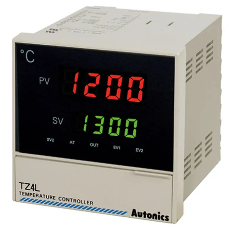 Autonics TZ4L [TZ4L-14S] PID Temperature Controller, 1/4 DIN, Digital, SSR Output, 1 Alarm Output, 100-240 VAC