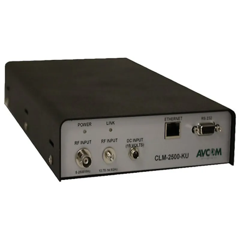 Avcom CLM-2500-KUTX 5 - 2500 MHz, 13.75 - 14.5 GHz Small Form Factor Spectrum Analyzer