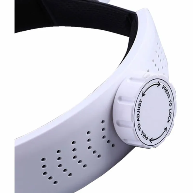 Aven Tools 26115 [26115] Head Band Magnifier with 5 Lens and Rechargeable LED Light