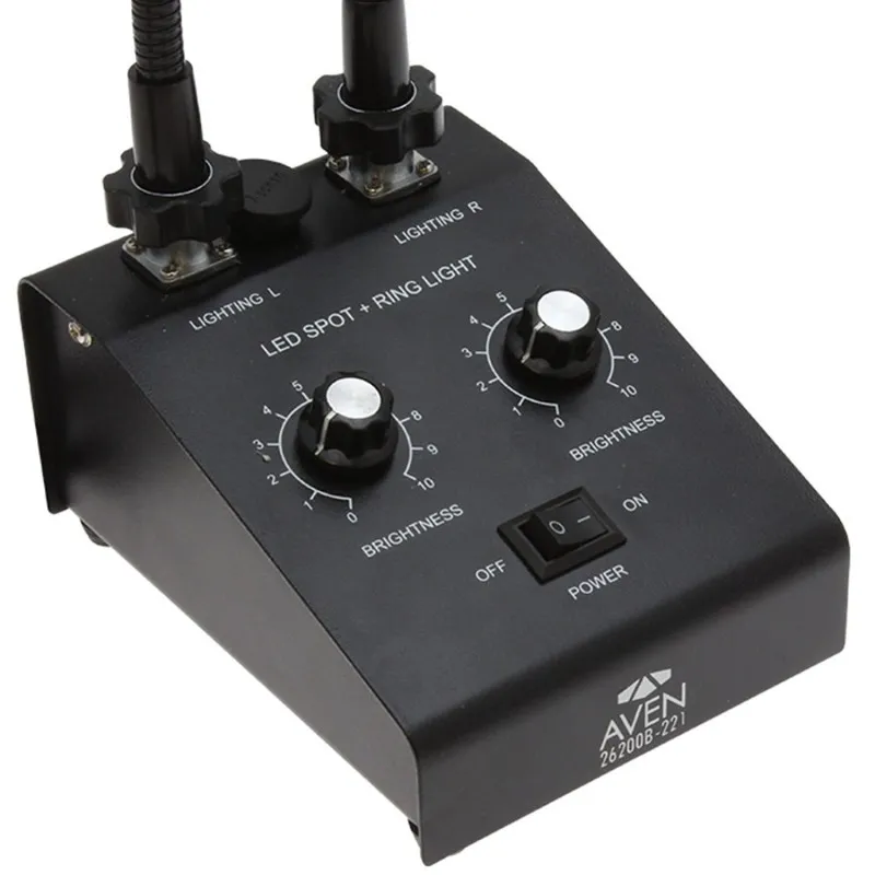 Aven Tools 26200B221 [26200B-221] LED Dual Gooseneck Spotlight Illuminator