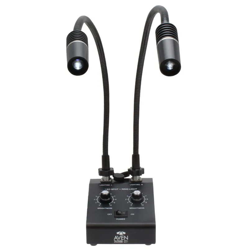 Aven Tools 26200B221 [26200B-221] LED Dual Gooseneck Spotlight Illuminator