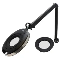 Aven Tools In-X [26501-LED-INX-12D] Magnifying Lamp 12 Diopter (4x) Bundled With A 5 Diopter Lens (2.25x)