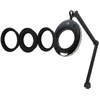 Aven Tools In-X [26501-LED-INX] Interchangeable Magnifying Lamp With 5 Diopter Lens (2.25x Magnification)