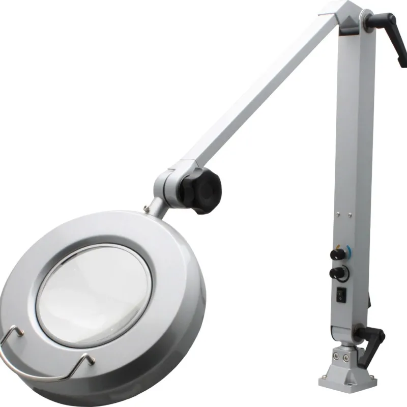 Aven Tools ProVue Deluxe [26501-LFL-LED] Magnifying Lamp 5 Diopter [2.25x] With White And Amber LEDs, 100 - 240 VAC