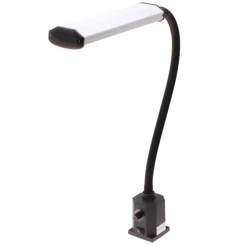 Aven Tools Sirrus [26528] LED Task Light with Aluminum Head, 20 in. Flexible Arm, Mounting Clamp
