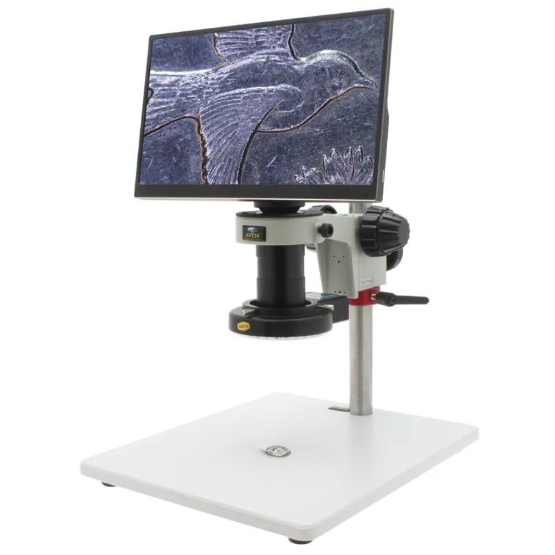 Aven Tools Macro Vue Eidos [26700-118] Video Inspection System w/ Macro Zoom Lens, Gliding Boom Stand