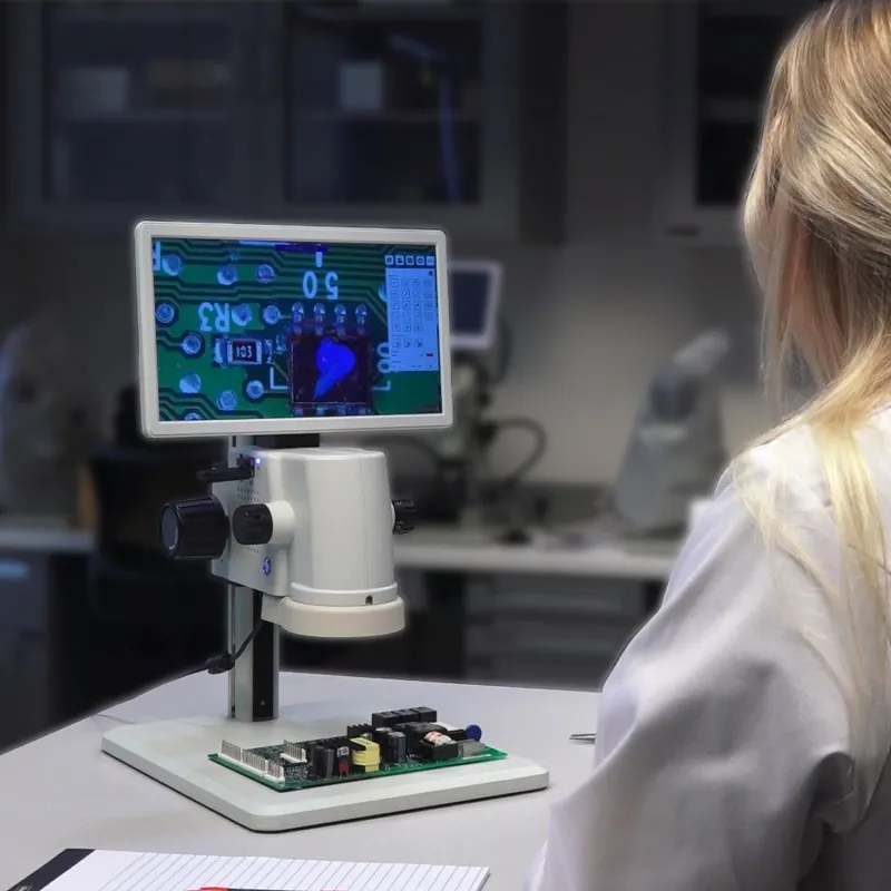 Aven Tools MicroVue [26700-140] Digital Microscope With Built-In HD Monitor (17 - 110x)