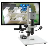 Aven Tools Mighty Cam ES [26700-151-C05-259-570] Digital Microscope With 360 Viewer, Mighty Cam HD On Post Stand With Gooseneck LEDs (22x - 147x)