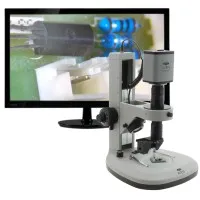 Aven Tools Mighty Cam Eidos [26700-151-C05-260-506] Digital Microscope With 360 Viewer, Mighty Cam Eidos On Track Stand (13.3x - 94.4x)