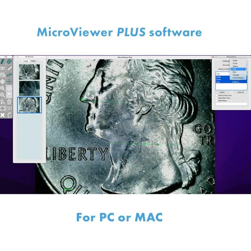 Aven Tools Mighty Scope V2 [26700-218-DFS] USB Digital Microscope W/Diffuser