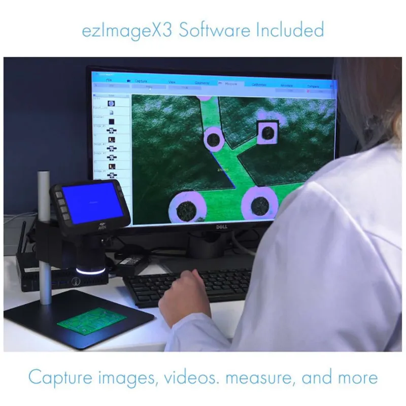 Aven Tools Mighty Scope ClearVue [26700-220-MNT] Digital Microscope 8x-25x With Post Stand