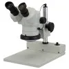 Aven Tools DSZ44 [26800B-302] Stereo Zoom Binocular Microscope, Pole Stand w/ Focus Mount, LED Light