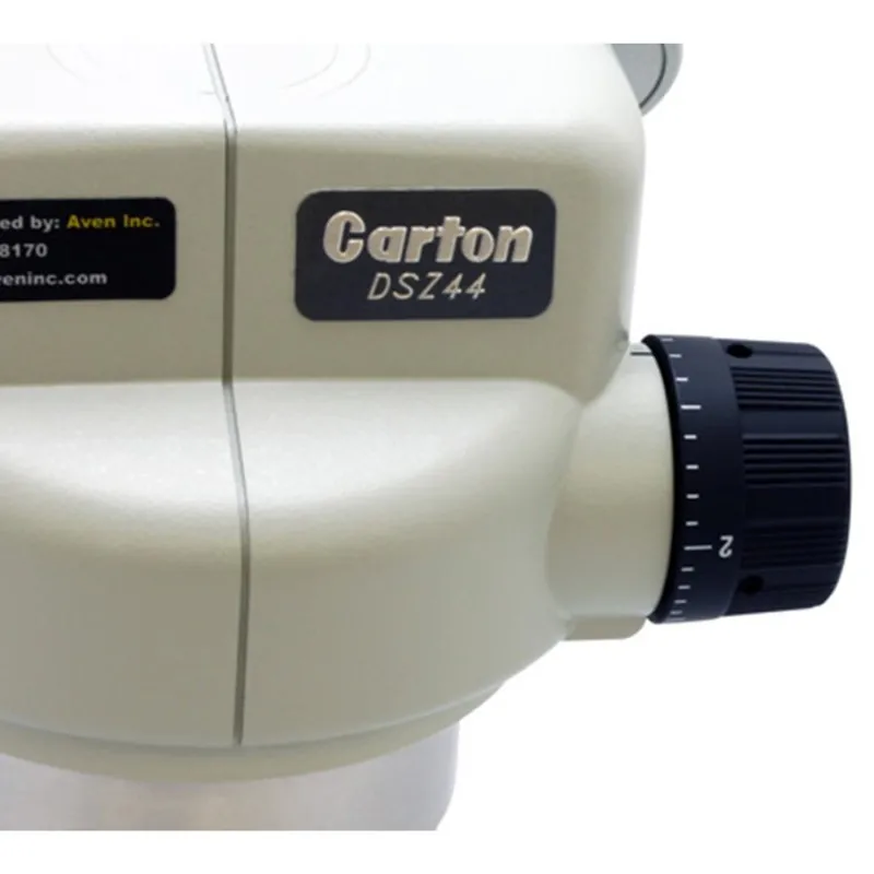 Aven Tools DSZ44 [26800B-302] Stereo Zoom Binocular Microscope, Pole Stand w/ Focus Mount, LED Light