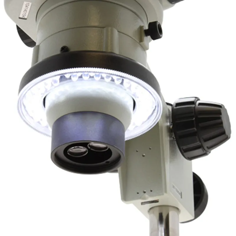 Aven Tools SPZH-135 [26800B-351] Stereo Zoom Binocular Microscope on Pole Stand with LED Illumination