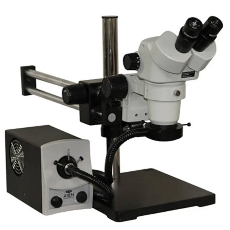 Aven Tools SPZH-135 [26800B-352] Stereo Microscope, Double Arm Boom Stand, LED Fiber Optic Illuminator*DIHENTIKAN LIHAT SPZH135-209-536*