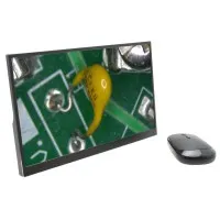 Aven Tools SPZHT-135 [26800B-355] Trinocular Microscope With Mighty Cam Eidos 5M Integrated Camera/Monitor