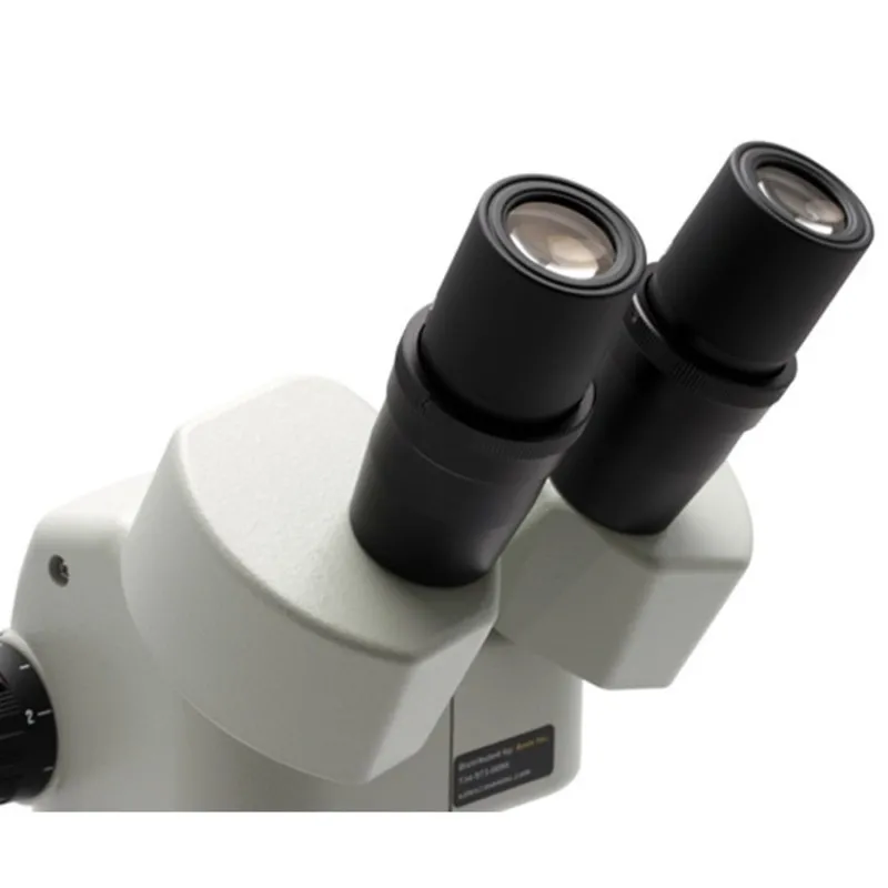 Aven Tools SPZ-50 [26800B-371] Stereo Zoom Binocular Microscope on Pole Stand with Focus Mount and LED Illumination