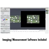 Aven Tools SPZHT-135 [26800B-373-12] Stereo Zoom Trinocular Microscope with USB 6M Camera, Ultra-Glide Boom Stand & LED FOI, 21x to 135x Magnification