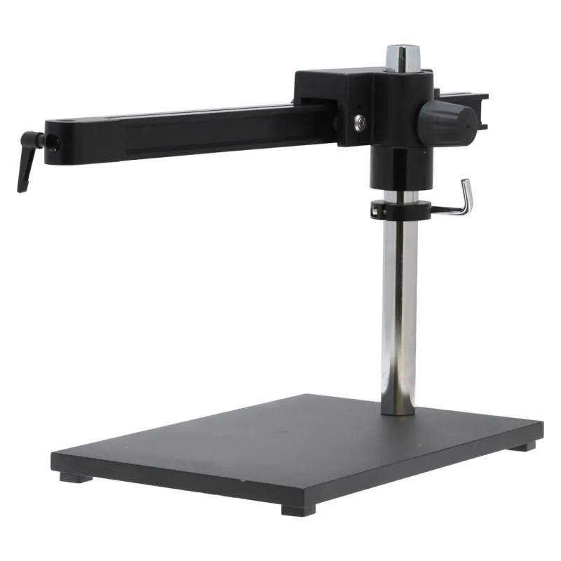 Aven Tools SPZHT-135 [26800B-373-12] Stereo Zoom Trinocular Microscope with USB 6M Camera, Ultra-Glide Boom Stand & LED FOI, 21x to 135x Magnification