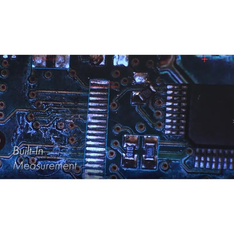 Aven Tools SPZHT-135 [26800B-373-13-PRO] Stereo Zoom Trinocular Microscope with Mighty Cam Pro Camera, Ultra-Glide Boom Stand & LED FOI, 21x to 135x