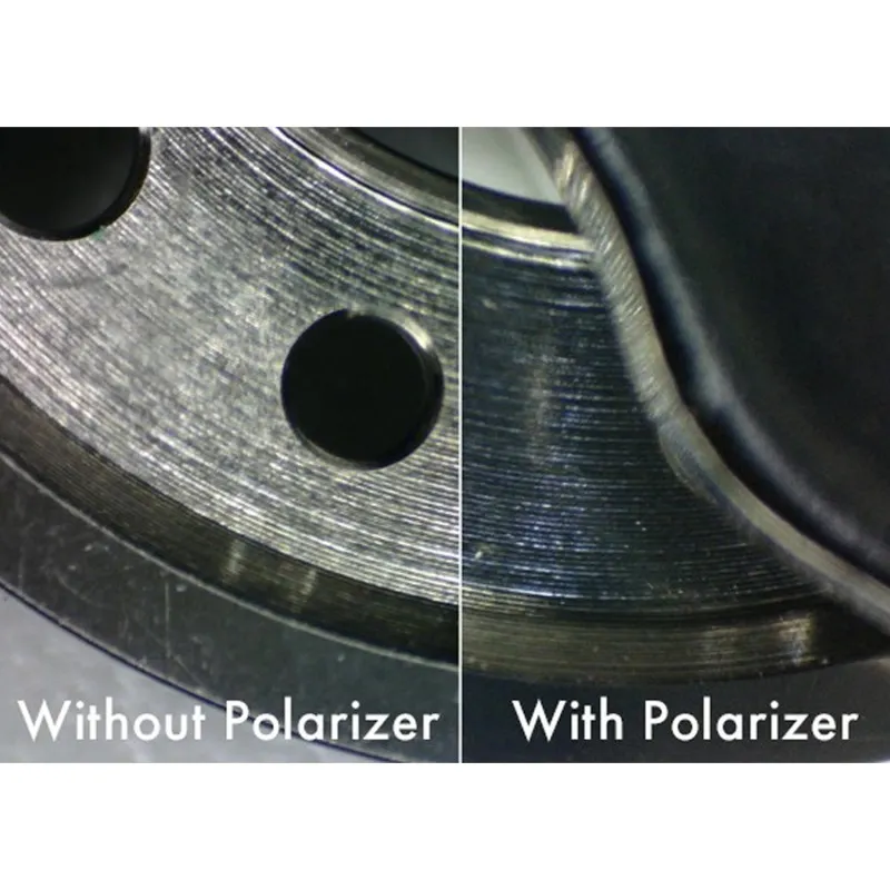 Aven Tools SPZ-50 [26800B-373-4] Stereo Zoom Binocular Microscope System with Polarized LED Ring Light and Pole Stand, 6.7x to 50x