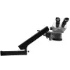 Aven Tools SPZ-50 [26800B-373-5] Stereo Zoom Binocular Microscope System with Articulating Arm, E-Arm Focus Mount, LED Ring Light, 6.7x to 50x