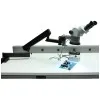 Aven Tools SPZ-50 [26800B-373-5] Stereo Zoom Binocular Microscope System with Articulating Arm, E-Arm Focus Mount, LED Ring Light, 6.7x to 50x