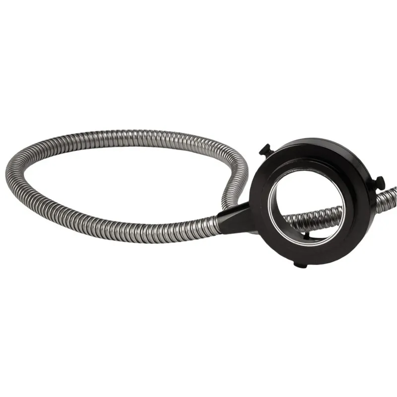 Aven Tools SPZ-50 [26800B-373-8] Stereo Zoom Binocular Microscope with Ultra-Glide Boom Stand and Fiber Optic LED Illuminator, 6.7x - 50x Magnification