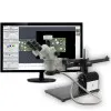 Aven Tools SPZV-50 [26800B-373-9] Stereo Zoom Trinocular Microscope with USB 6M Camera, Ultra-Glide Boom Stand and LED Fiber Optic Illuminator, 6.7x to 50x Magnification