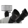 Aven Tools SPZV-50 [26800B-373-9] Stereo Zoom Trinocular Microscope with USB 6M Camera, Ultra-Glide Boom Stand and LED Fiber Optic Illuminator, 6.7x to 50x Magnification