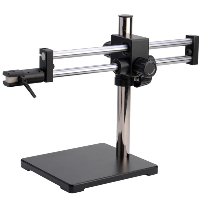 Aven Tools SPZV50E [26800B-373-ESD] Stereo Zoom Trinocular Microscope on Boom Stand with Integrated LED Light & USB 6M Camera, ESD Safe, 6.7x to 50x