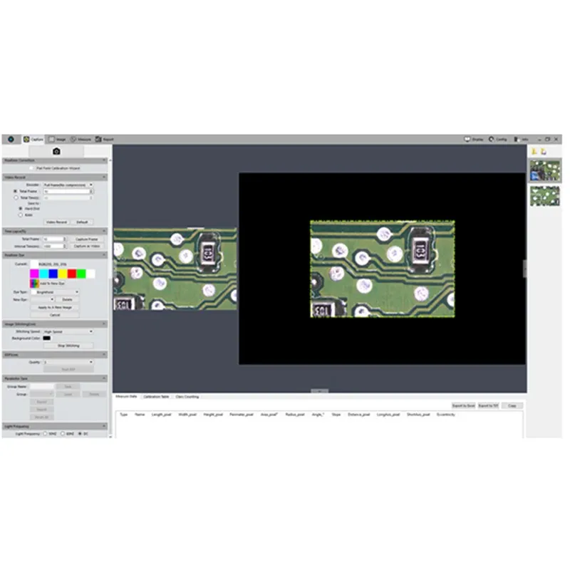 Aven Tools SPZV-50E [26800B-376-1] ESD-Safe Stereo Zoom Trinocular Microscope System with Mighty Cam USB Camera and PLED Stand, 6.7x to 50x