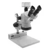Aven Tools SPZV-50 [26800B-383] Stereo Zoom Trinocular Microscope System with Mighty Cam USB Camera and PLED Stand, 6.7x to 50x