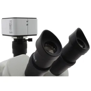 Aven Tools SPZV-50 [26800B-383] Stereo Zoom Trinocular Microscope System with Mighty Cam USB Camera and PLED Stand, 6.7x to 50x